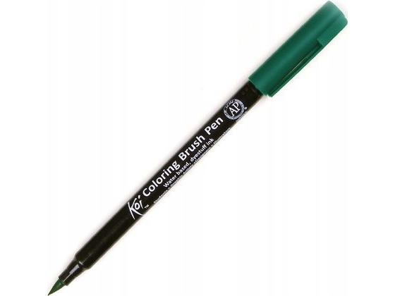 Bruynzeel Sakura Koi Color Brush Marker 29 Grün