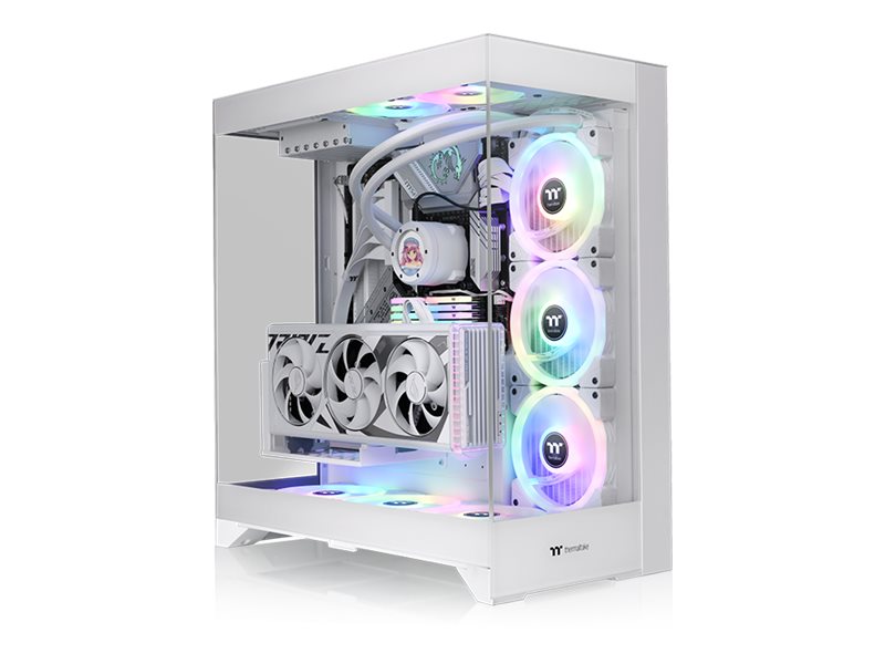 Thermaltake Cte E550 Tg, Midi Tower, Pc, Weiß, Atx, Eatx, Micro Atx, Mini-Itx, Spcc, Gaming