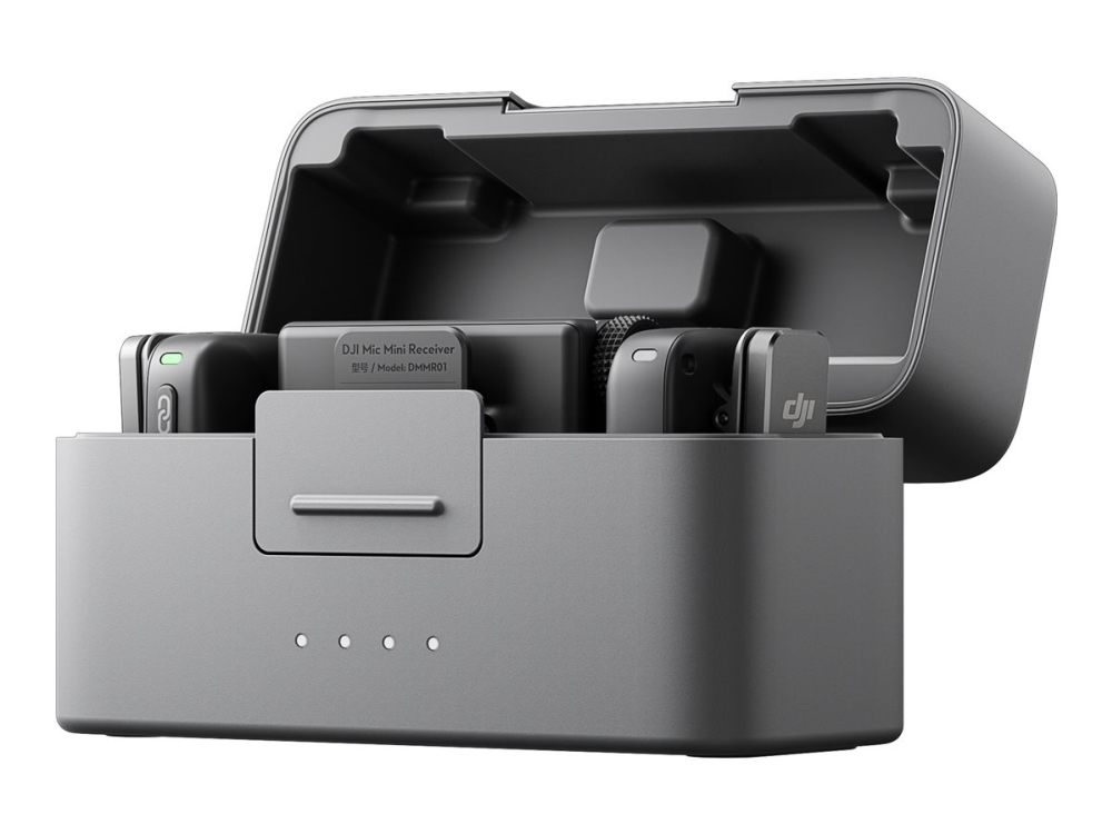 DJI Mic Mini trådlöst mikrofonsystem (2 TX + 1 RX + laddningsfodral) | TV, Ljud & Bild - Hörlurar & Mikrofoner | GameStuff