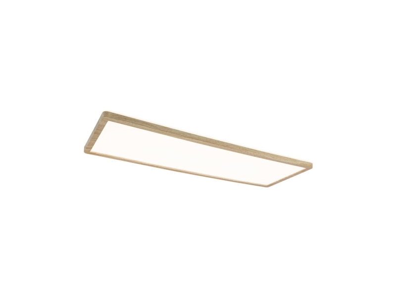Paulmann Plafond Taklampa Atria Wood Bakgrundsbelysning 22w 580x200 2300lm 3000k Ip44 230v Tra / Plast