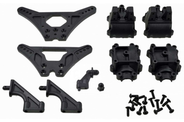 X10E Shock Tower Gear Box Set | Utomhusleksaker - El & Bensinfordon - Reservdelar | GameStuff