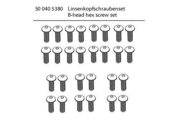 Fy5 B-Head Screw Set