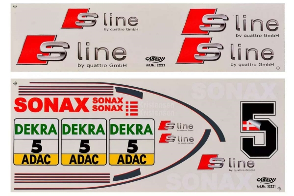 Decals Audi A4 S-Line