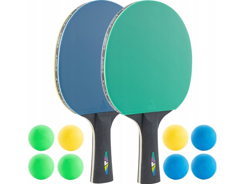 Joola Bordtennis-Sæt Colorato 2 Ketsjere 8 Bolde
