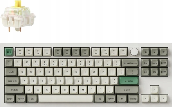 Keychron Q3 Max Qmk/Via Gateron Jupiter Tastatur