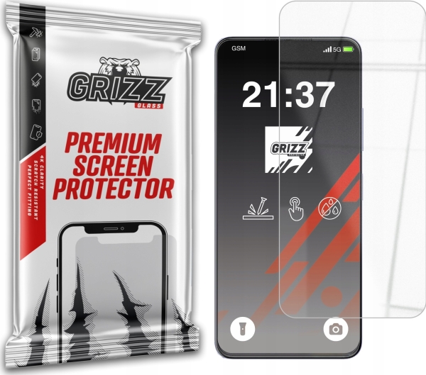 Grizzglass Hybridglass Til Zte Blade V60 Design