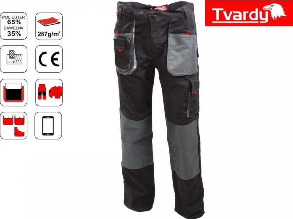 Geko Kraftige Arbejdsbukser Robuste Xl (10) T01014-Xl
