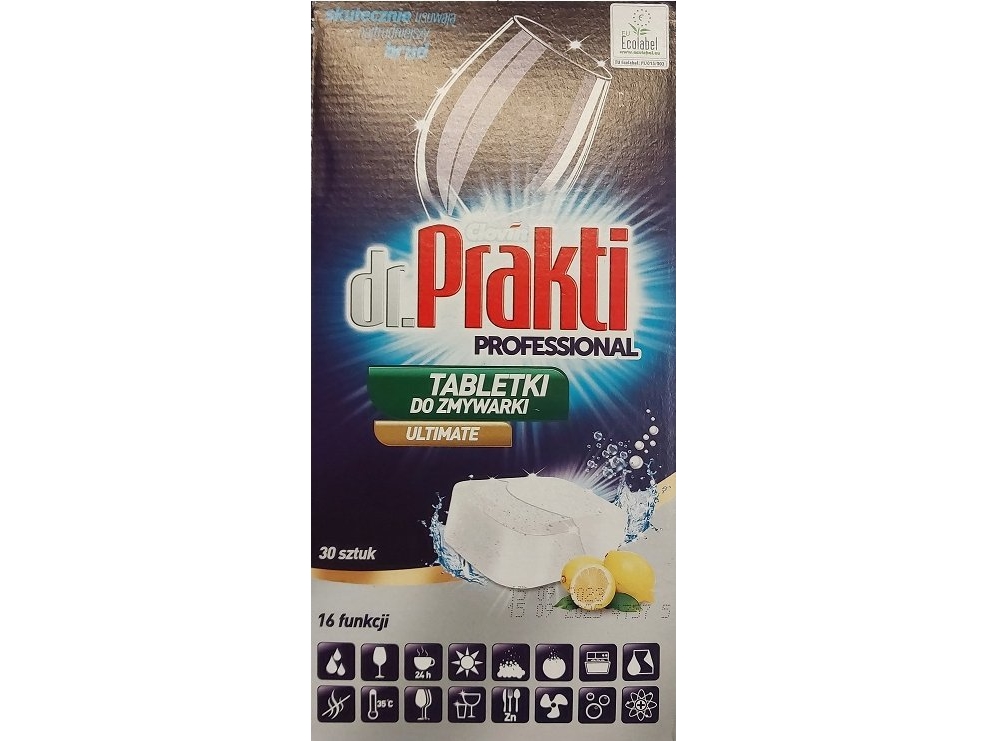 Dr.Prakti Ultimate Geschirrspültabletten Im Wasserabweisenden Folienkarton