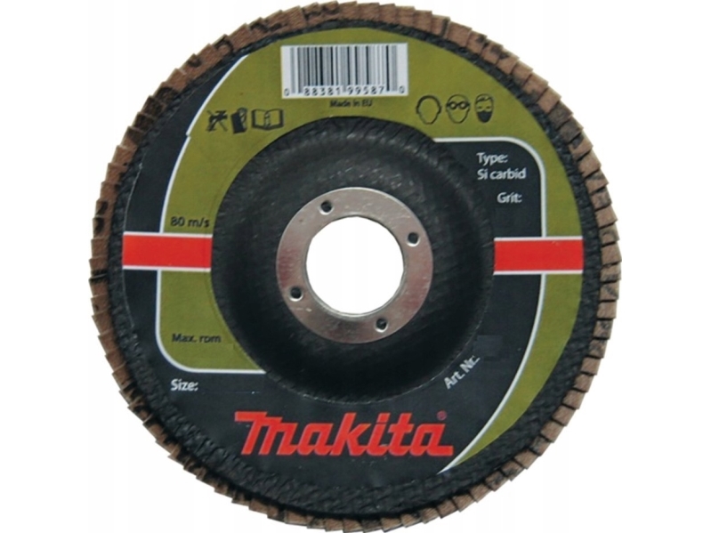 Makita Si Carbid File 125X22.23Mm P120 Stone, Ceramics, Artificials