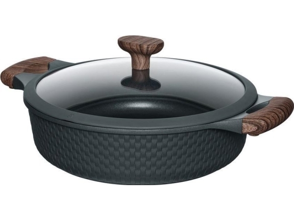 Resto Kitchenware 93906 Multi Pot Black Aluminium 4.1 L 28 Cm
