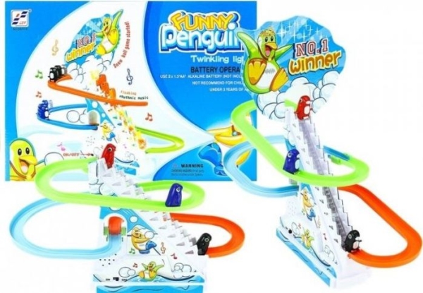 Lean Sport Penguins på rulletrappe-lysmelodier