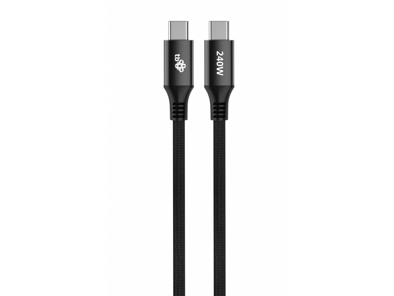 Usb C Til Usb C Kabel 2 M 240W Sort