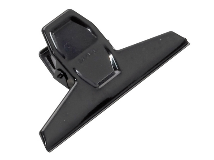 MAUL 2100790, Metall, Svart, 2 cm, 75 mm, 10 styck | Kontorsmaterial - Kontorstillbehör - Papper clips | GameStuff