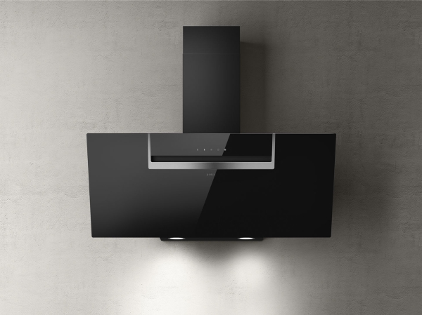 Elica PRF0166929, 650 m³/h, Bedrivs, 65 dB, Väggmonterad, Svart, Glas | Vitvaror - Köksfläktar - Vägghängda | GameStuff