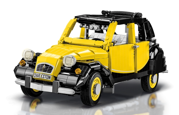 COBI Citroen 2CV Charleston, Byggstenar, 10 år, 1465 stycken | Leksaker - Konstruktions leksaker - Plastik konstruktion | GameStuff