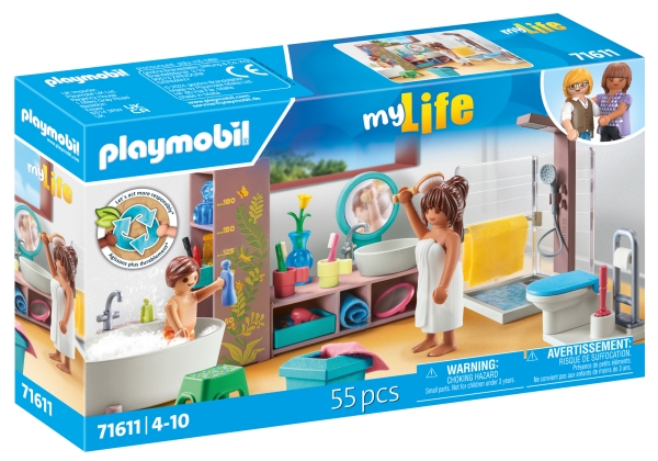 Playmobil My Life 71611, Badesæt, My Life, 4 År, Flerfarvet, Plast