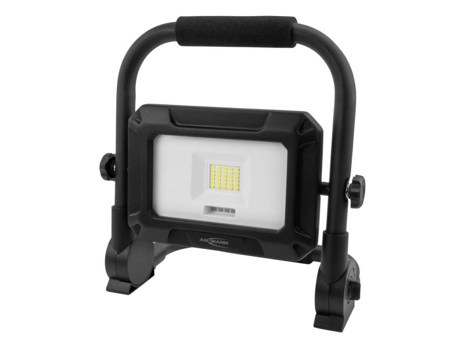 Ansmann FL20W-R, 20 W, LED, IP54, 4400 mAh, Svart, Flood work light | Belysning - Utomhusbelysning - Strålkastare | GameStuff
