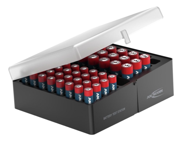 Ansmann Batteriboks Med 52 Batterier 20Xmignon Aa&Amp32xmicro Aaa