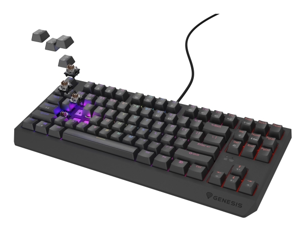 Genesis Thor 230 Tkl - Tastatur - Qwerty