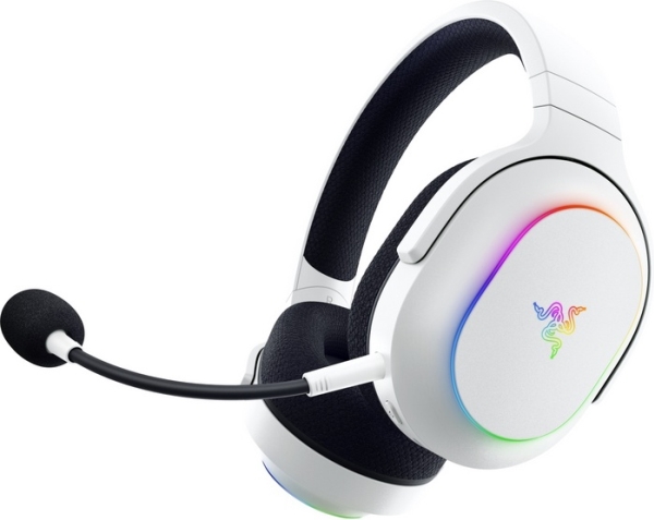 Razer Barracuda Chroma Trådløs 20000 Spil 285 Headset Sort Hvid