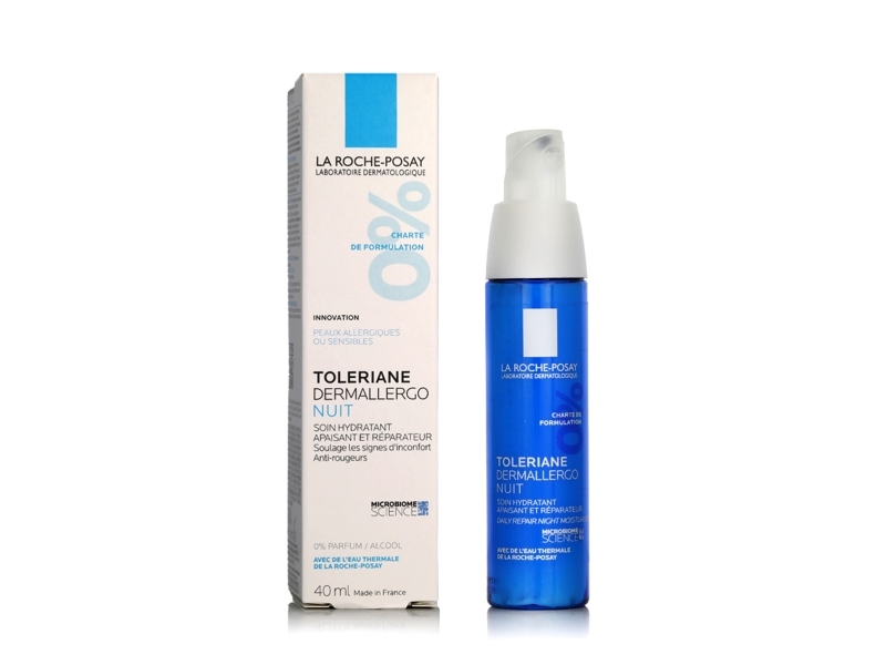 La Roche-Posay Toleriane Dermallergo Night Moisturiser 40 ml | Hudvård - Ansiktsvård - Nattkräm | GameStuff