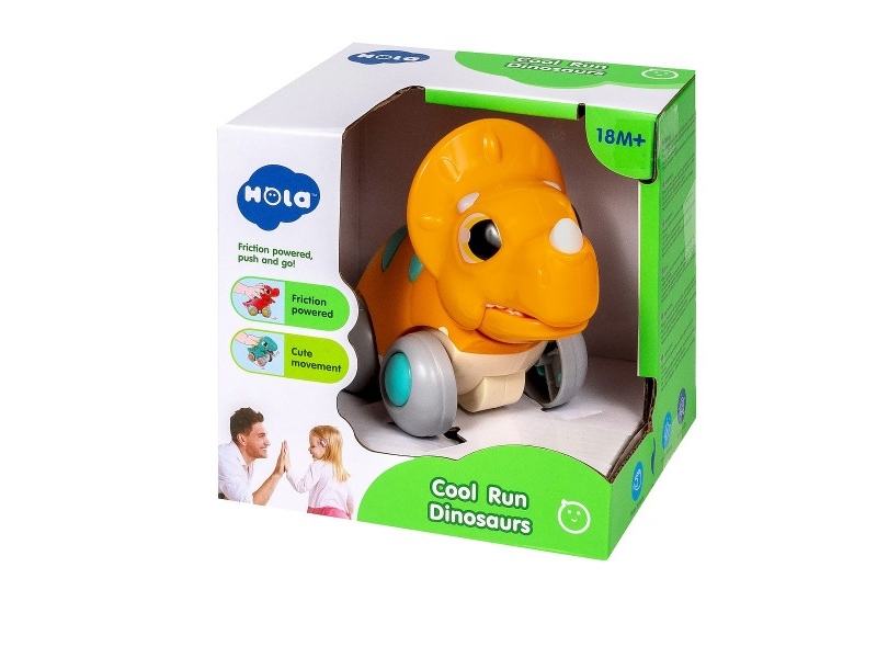 Interaktiver Dinosaurier Mit Antrieb Orange