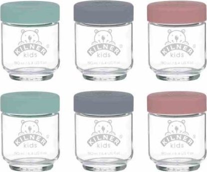 Kilner Rinkinys Rinkinys 6 Słoików 190Ml 0025.017