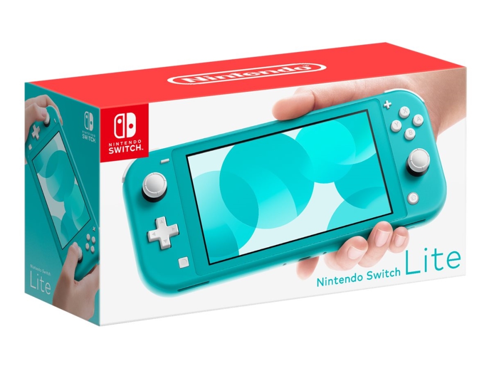Nintendo Switch Lite Timmy & Tommy Aloha Edition Håndholdt Spillekontrolenhed Turkis Animal Crossing: New Horizons