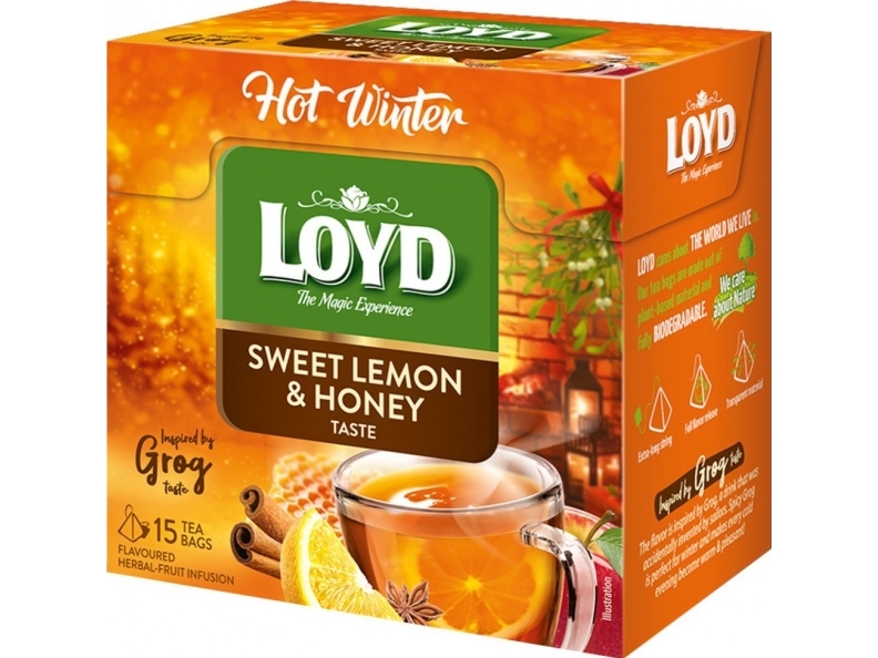 Loyd Te Hot Winter Sweet Lemon & Honey 15 Breve