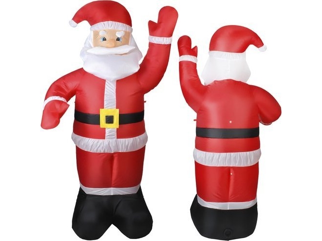 Uppblåsbar tomte Ruhhy 22624 | Bordssättning - Bar & vin - Ljusstakar och Lampor | GameStuff