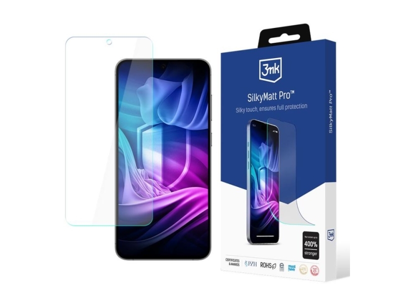 3mk Silky Matt Pro Samsung Galaxy S24 Fe Slagtålig Reptålig Transparent 1 Styck