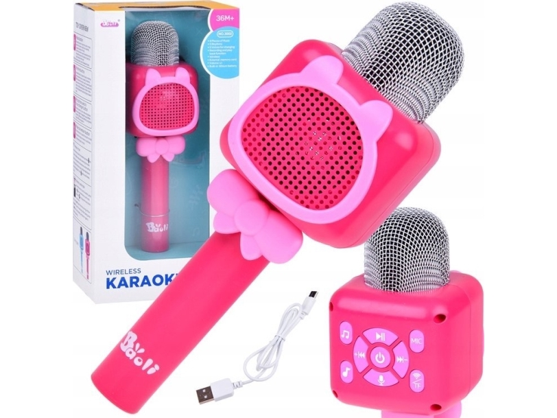 Jokomisiada Trådløs Karaokemikrofon Til Børn Med Bluetooth