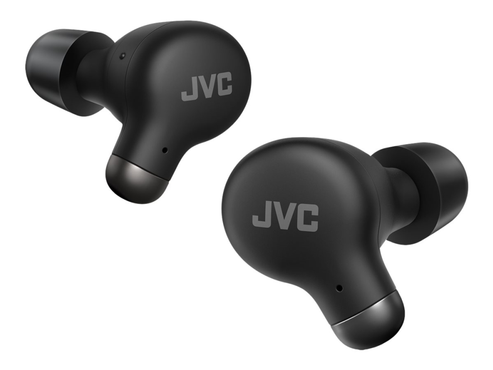 Jvc A25t Ægte Trådløse Øretelefoner Med Mik Øret Bluetooth Aktiv Støjfjerning Sort