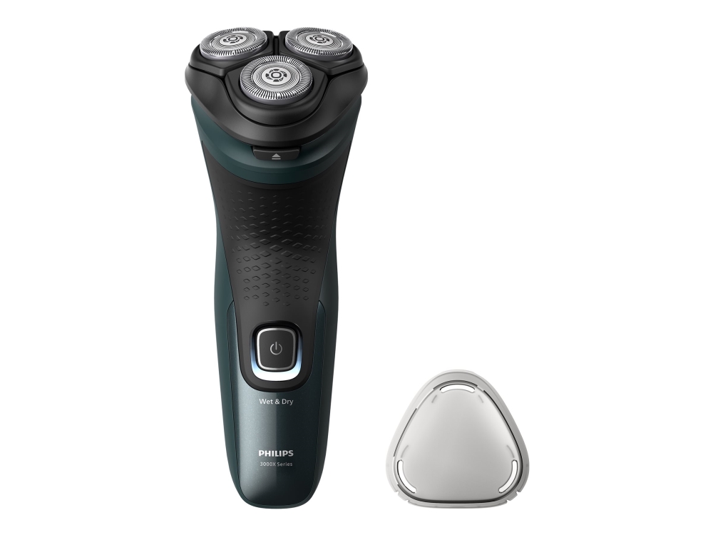 Philips 3000X Series X3052 - Shaver - Trådløs - Skovmørkegrøn