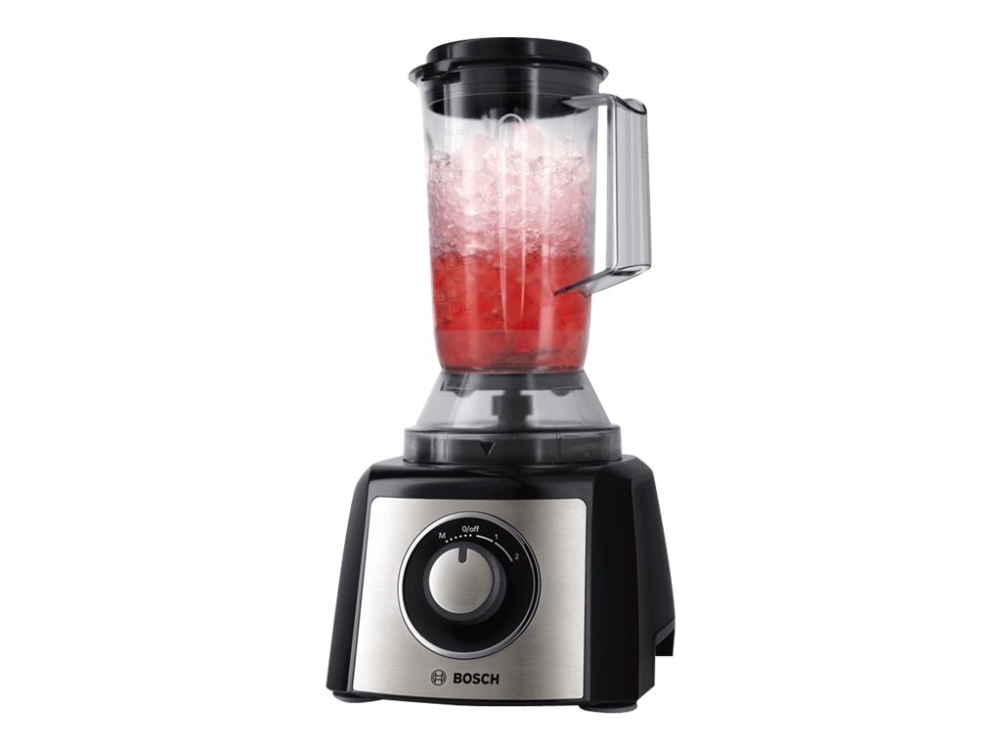 Bosch Mcm3501m, 2,3 L, Schwarz, Edelstahl, Drehregler, 1 L, 1,2 M, Safety Locking Lid And Bowl