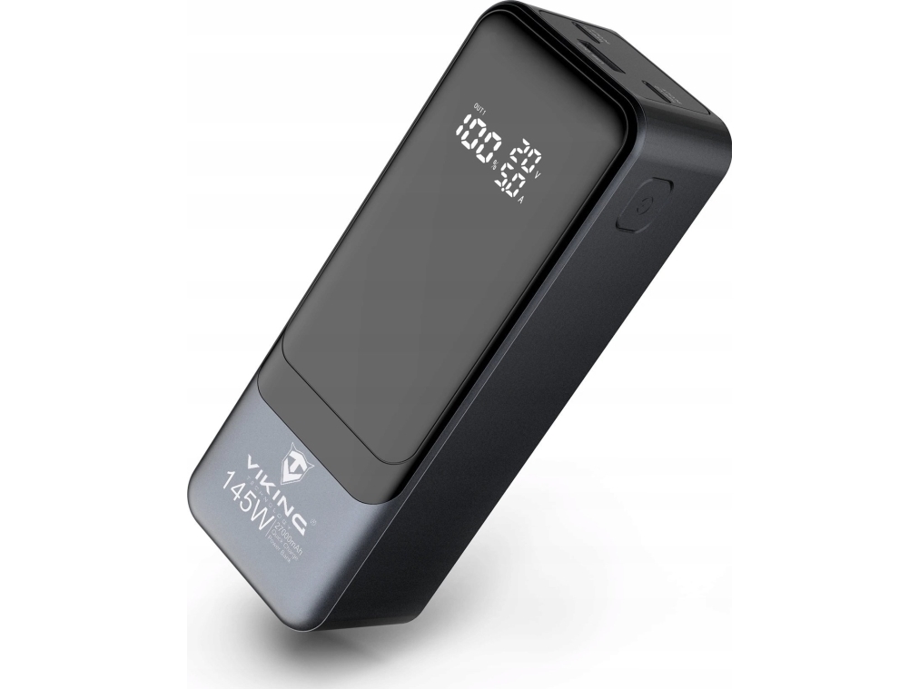Powerbank Viking Viking Power Banka Pn-964Pd, 27000 Mah, Černá