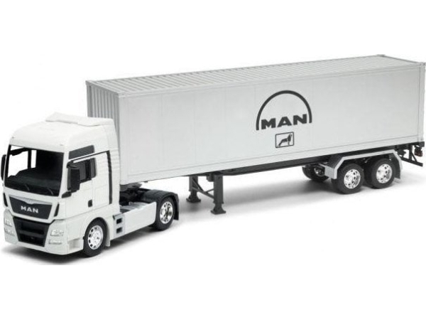 Welly Lkw Mit Anhänger 1:32 Man Tgx 26510