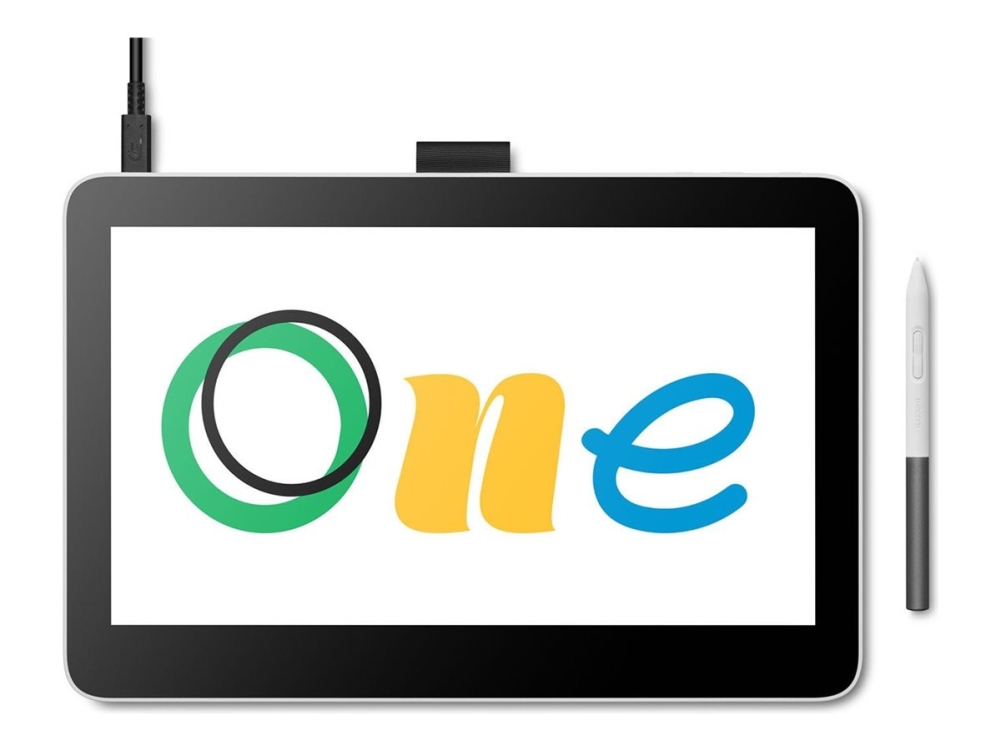 Wacom One Touch Pen Display Digitizer Lcd Skærm Kablet Usb