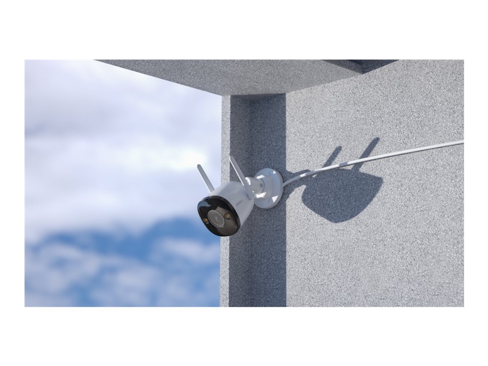 IMOU Bullet 3 - Netværksovervågningskamera - kugle - udendørs - støvsikker / vejrfast - farve (Dag/nat) - 5 MP - 2880 x 1620 - 3K - fast brændvidde - audio - trådløs - WiFi - 802.11ax, Ethernet 10Base-T/100Base-T - H.265, H.264 - DC 12 V