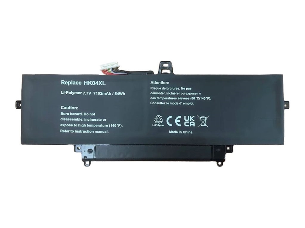 Coreparts - Batteri Til Bærbar Computer (Svarende Til: Hp Hk04xl) - 7,7 V - Litiumion - 7102 Mah - 54 Wh - Sort