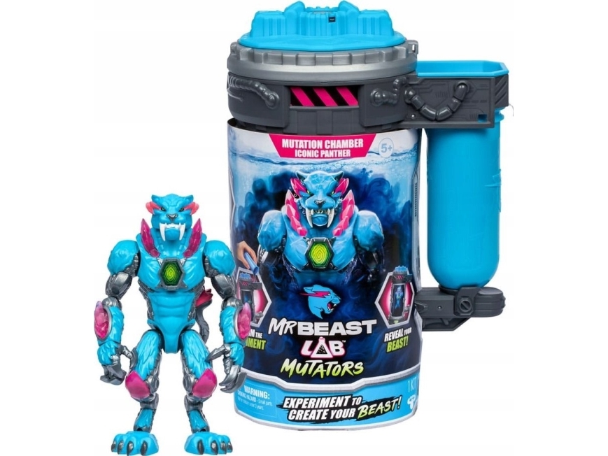Mr. Beast Lab Mutator Action Figs -Iconic Panther