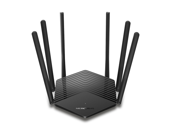 Tp-Link Mercusys Ac1900 Wireless Dual Band Gigabit Router | Mr50g | 802.11Ac | 600+1300 Mbit/S | 10/100/1000 Mbit/S | Ethernet Lan (Rj-45) Anschlüsse