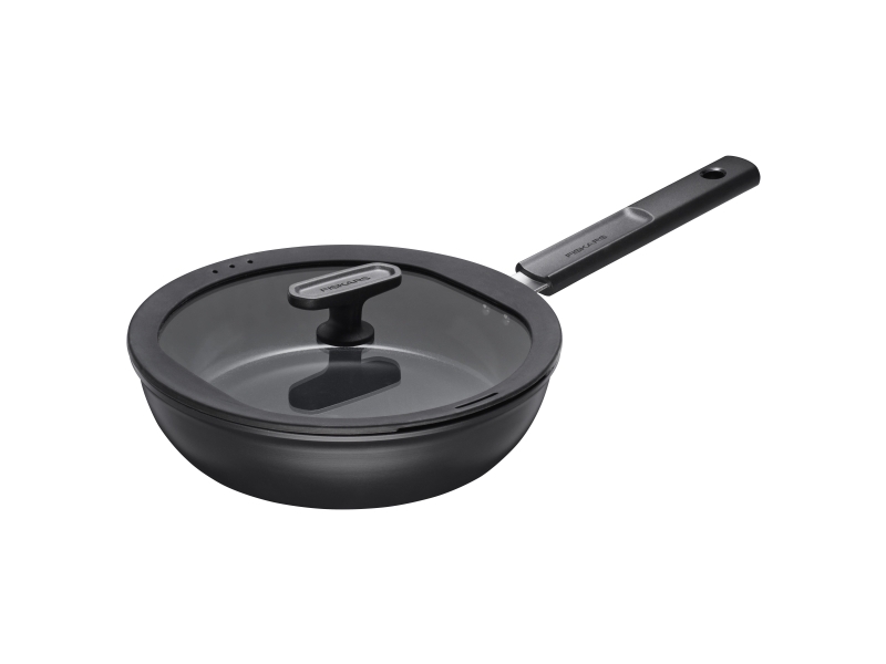 Fs.Chef's Bratpfanne 26 Cm (2,8 L) Mit Antihaftbeschichtung Und Hartschichtdeckel