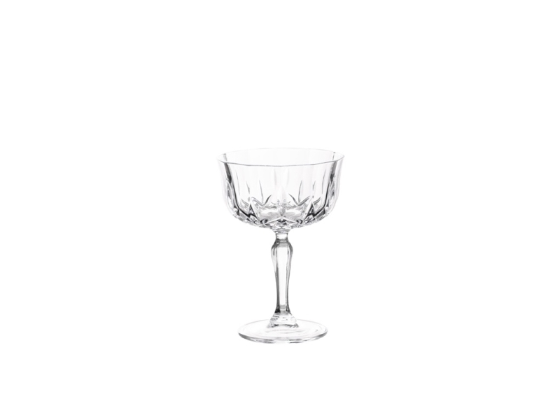 Rcr Crystal Champagne Glasses Opera Ch Goblet, 240 Ml, 6 Pcs.