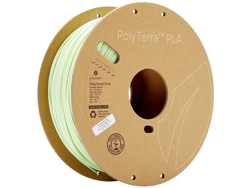 Polymaker Polyterra Pla - 1 Kg - 1,75 Mm - Mint