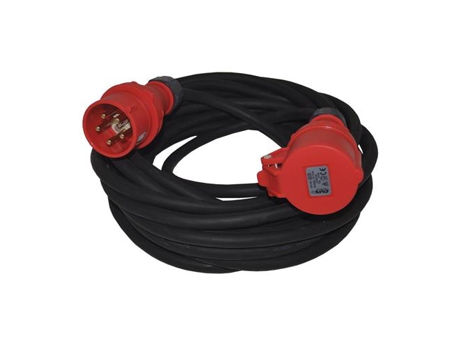 CEE Kabelsats 25m 16A 380V 5G1,5 fas | EL Artiklar - Kablar och ledningar - Förlänga kabel och trådar | GameStuff