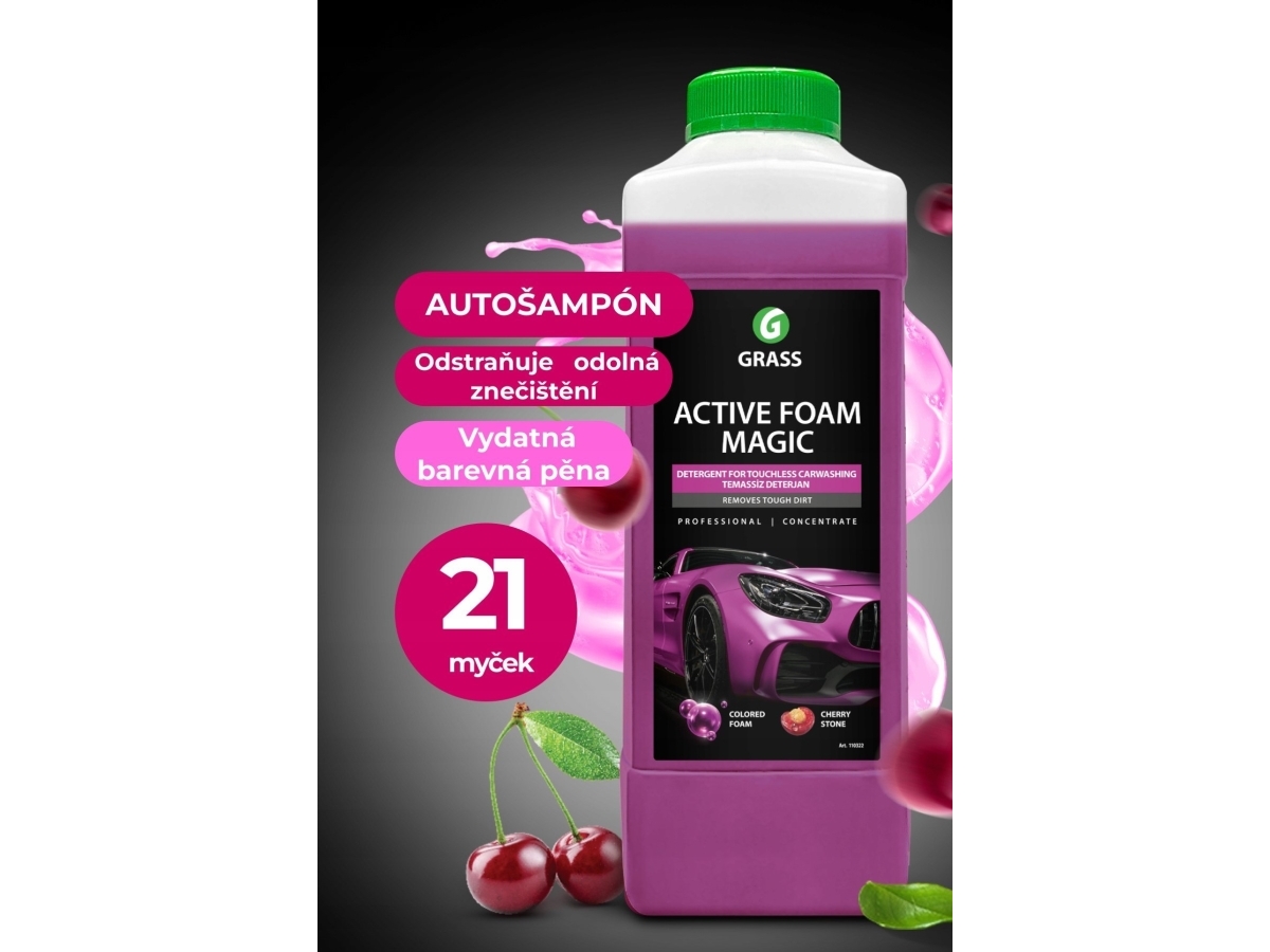 Græsrengøringsmiddel Grass Active Foam Magic 1L