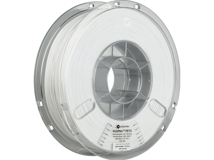 Filament Polymaker Polymax Tough Petg 1,75Mm 0,75Kg - White}