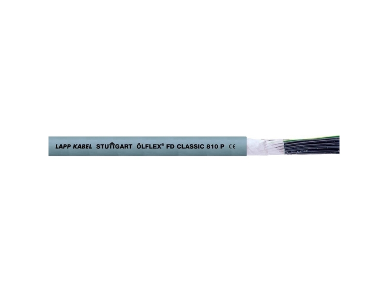 LAPP 26321-500 Slæbekædekabel ÖLFLEX® CLASSIC FD 810 P 4 G 0.75 mm² Grå 500 m