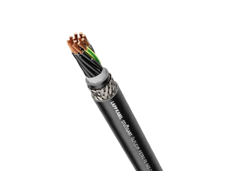 LAPP 23317-50 Slæbekædekabel ÖLFLEX® PETRO FD 865 CP 18 G 0.75 mm² Sort 50 m